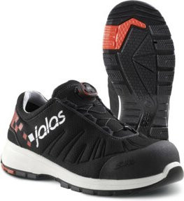 JALAS Halbschuh 7138 Zenit Evo Sicherheitsschuh S3 in Schwarz, Größe 40 - Bild 1