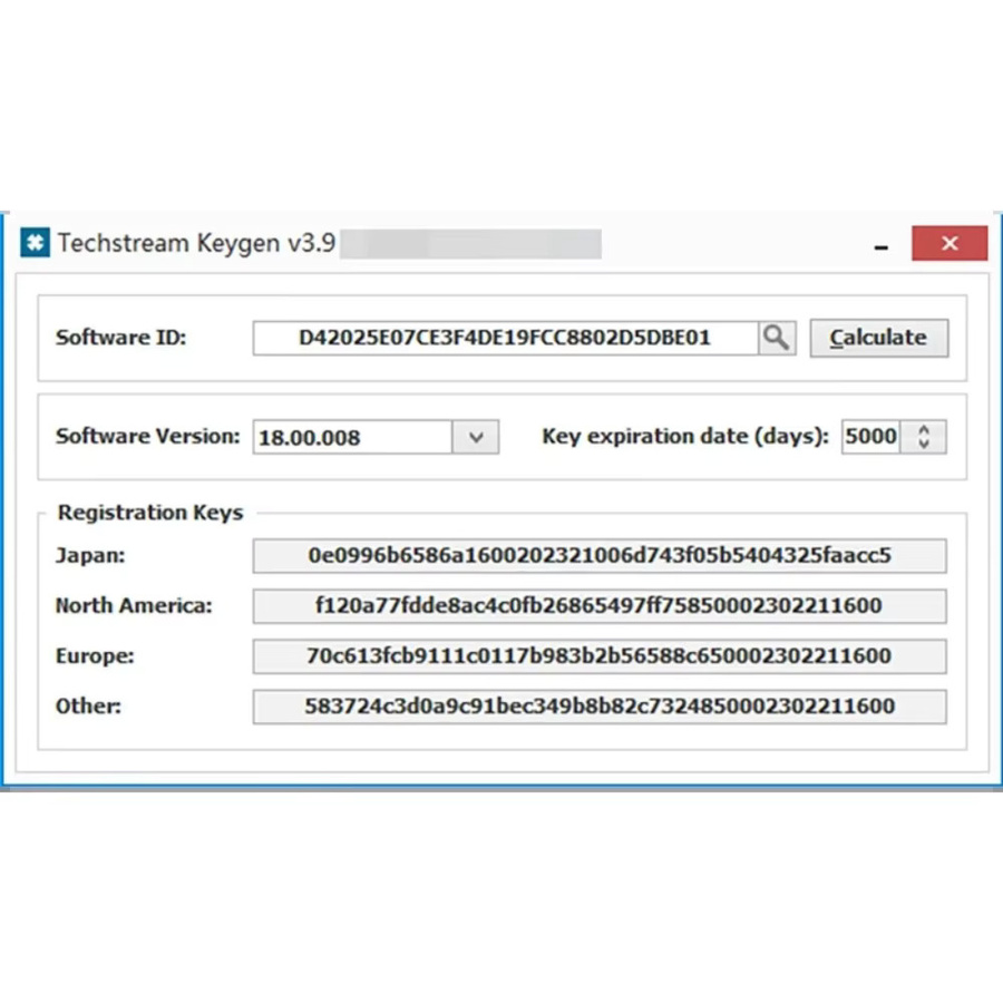 Toyota TIS Techstream 18.00.008 Software mit Aktivierungscode für MINI VCI kompatibel - Bild 2