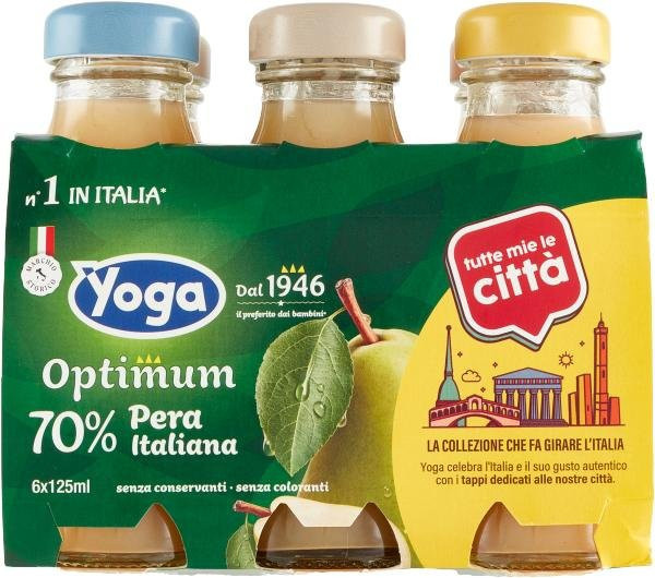 Yoga Birnensaft, 6 x 0,125 l - Bild 1