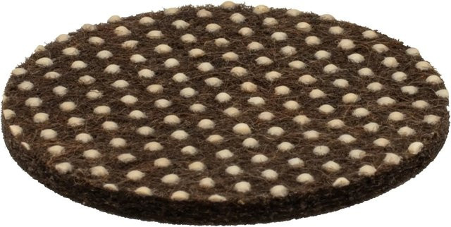 Wagner Anti-Rutsch Pad Filz-PVC Selbstklebend Braun-Beige Ø 40 mm x 3 mm, 4 Stück - Bild 1