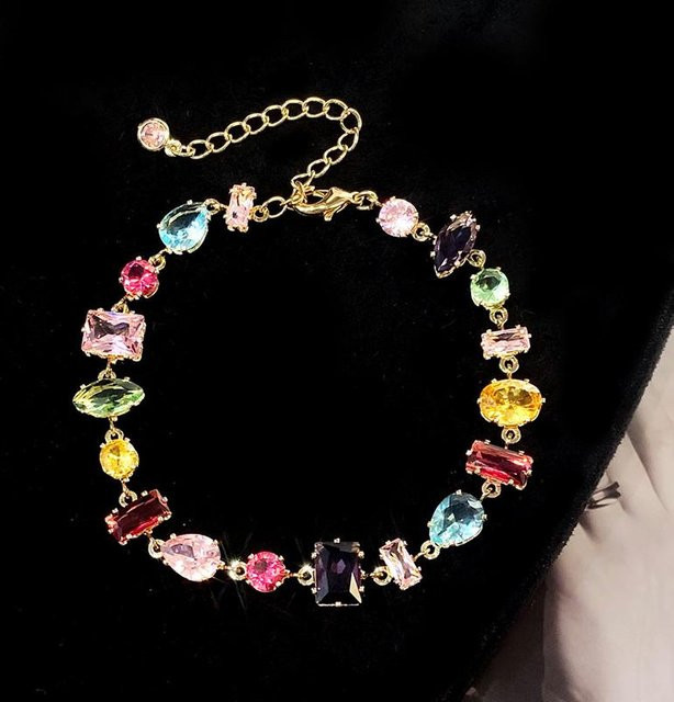 PONYKISS Charm-Armband, 925 Silber, Bunte Zirkonia, Damen - Bild 1
