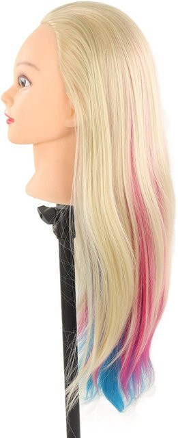 Koogeelife Haarpuppe Übungskopf mit Werkzeugen, Unisex - Bild 1