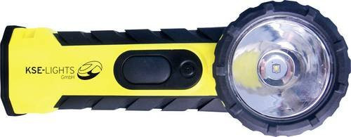 KSE-Lights KS-8890ge LED Handlampe batteriebetrieben, 323 lm, Gelb-Schwarz - Bild 1