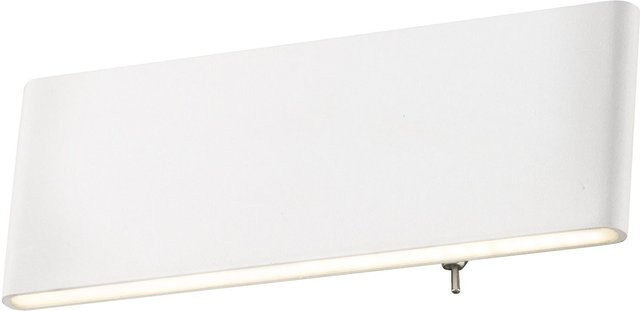 GLOBO Lighting LED-Wandleuchte Siegfried in Weiß, Breite: 22,5 cm, Höhe: 8 cm - Bild 1