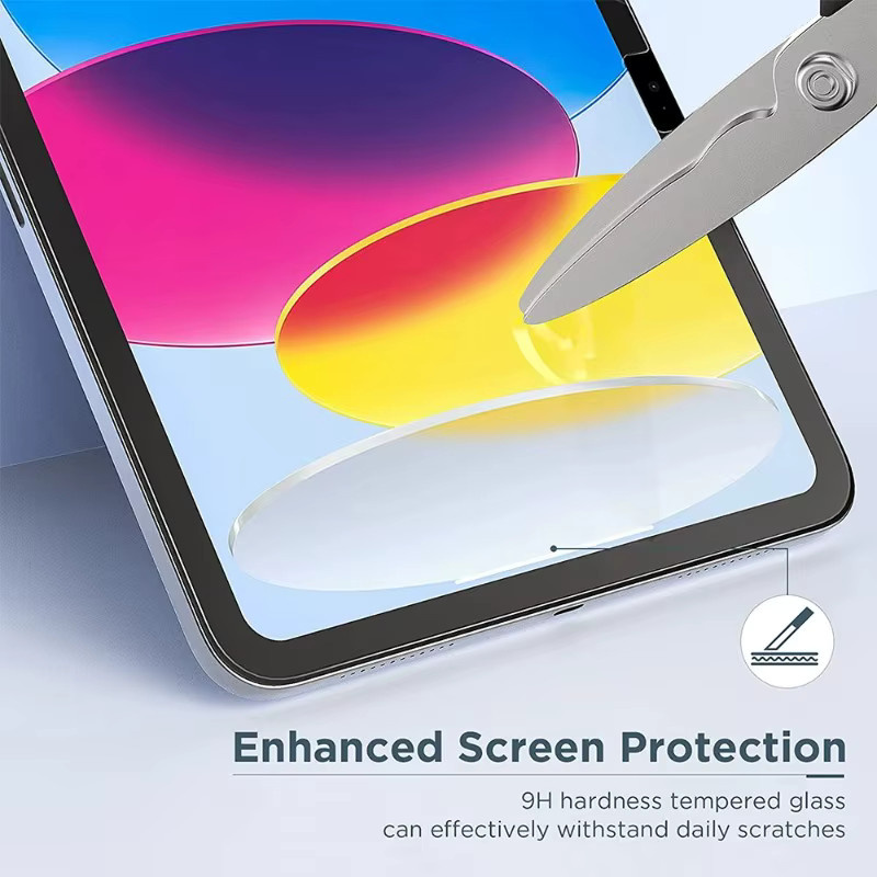 2er-Pack Displayschutz aus gehärtetem Glas für Apple iPad Air 13 (2024) und iPad Pro 11 (2018-2022), transparent - Bild 5