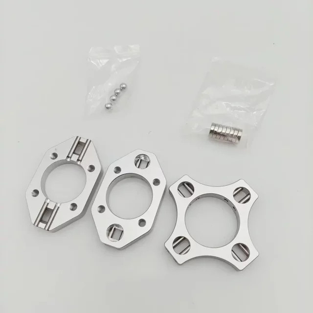 HevORT Upgrade-Kit für 3D-Drucker: Funssor WobbleX WS16 SFU1604 Kugelumlaufspindelmutter mit CNC-Halterung für die Z-Achse in Silber - Bild 1