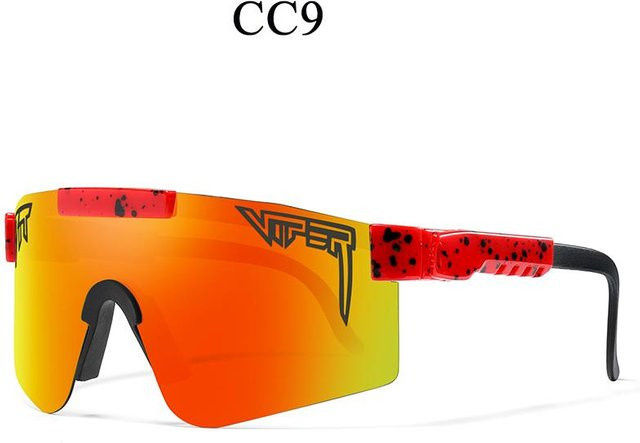 Pit Viper Sonnenbrille, Unisex, Vollrand, Kunststoff, Multicolour, Wrap - Bild 1