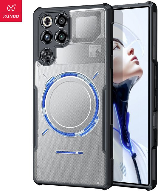 Xundd Handyhülle für Nubia RedMagic 11 Pro und Red Magic 11 Pro Plus mit Kameraschutz und Airbag Anti-Drop Design in Schwarz - Bild 1