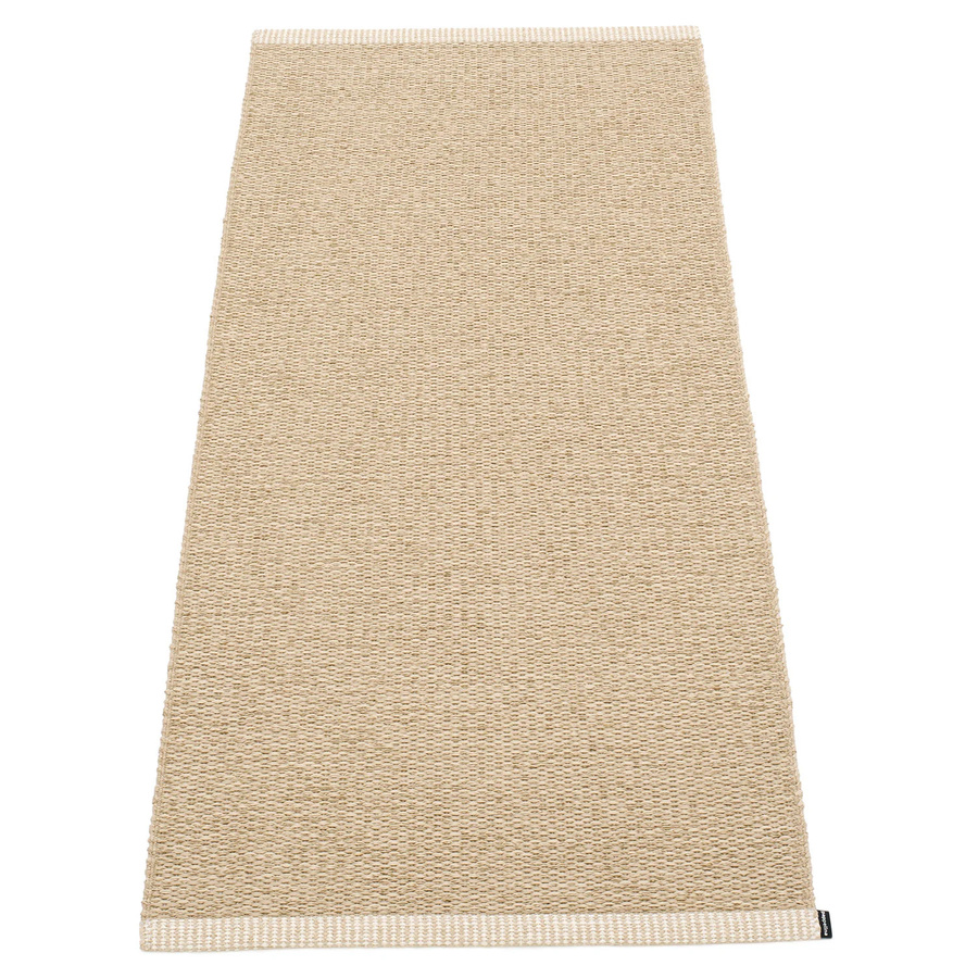 Pappelina Mono Teppich beige / light nougat B/T: 60 x 150 cm - Bild 1