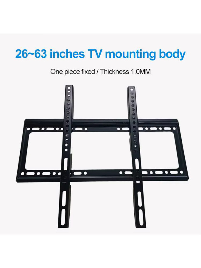 APWIKOGER Universelle TV-Wandhalterung für 26-65 Zoll LCD LED Monitore mit Wasserwaage in Schwarz - Bild 5