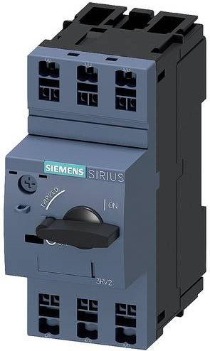Siemens 3RV2411-1CA20 Leistungsschalter in Grau mit einem Einstellbereich von bis zu 2,5 A - Bild 1