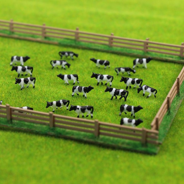 Evemodel Tiere Kühe Pferde Schafe Elefanten, Maßstab 1:160 (Spur N) - Bild 1