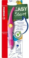 STABILO Tintenroller EASYoriginal für Linkshänder inklusive einer blauen Patrone und Namensschild in Blau und Pink - Bild 1