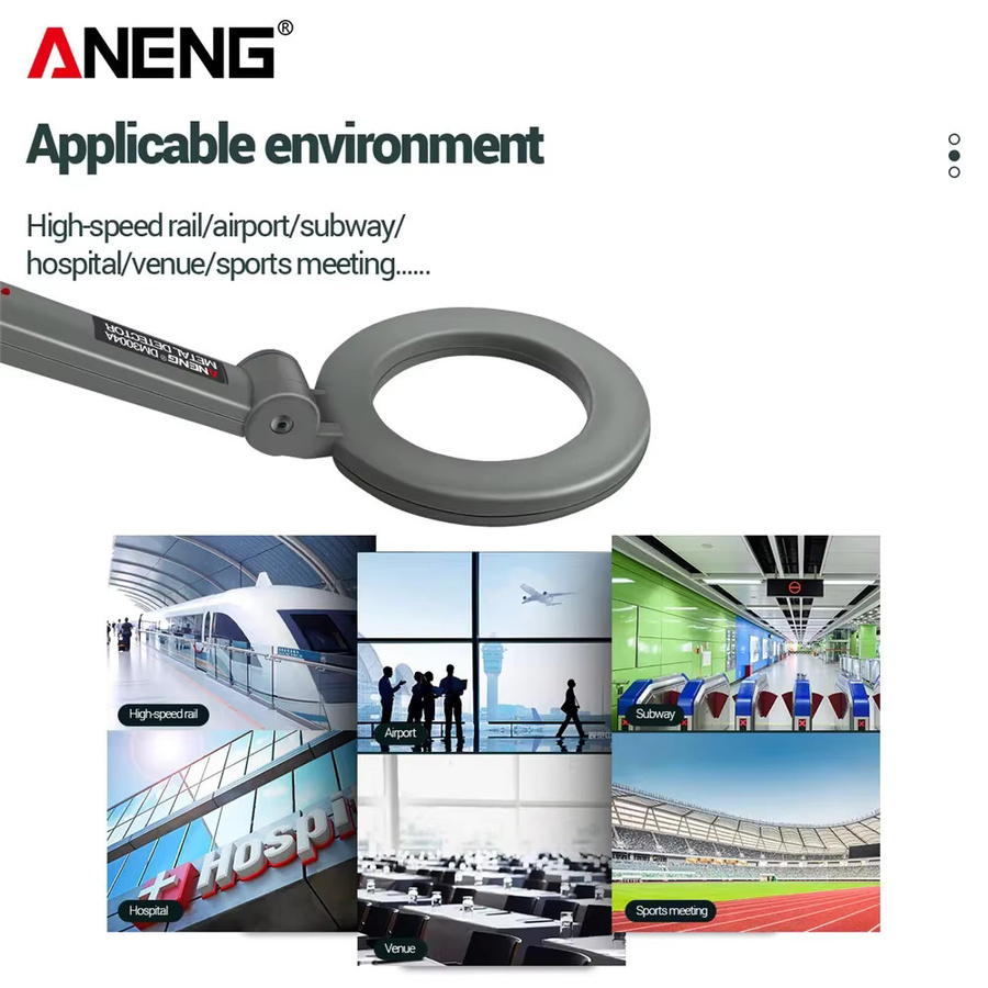 ANENG DM3004A Handgehaltener Metalldetektor mit hoher Empfindlichkeit und intelligenter Objektanpassung - Bild 2