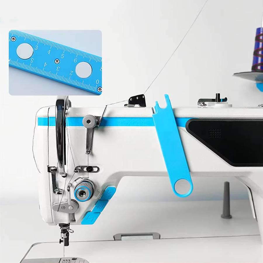 Anti-Prick Wire Nadeleinfädler mit magnetischer Absorption in Blau aus Kunststoff - Bild 2