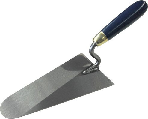 Connex Betonkelle aus Metall in Silber mit Holzgriff, Länge: 31,5 cm - Bild 1