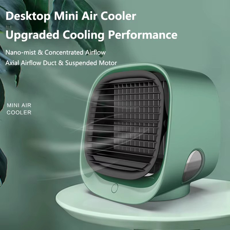 Lenovo Mini-Ventilator Luftkühler Desktop USB-Klimaanlage in Pink - Bild 2