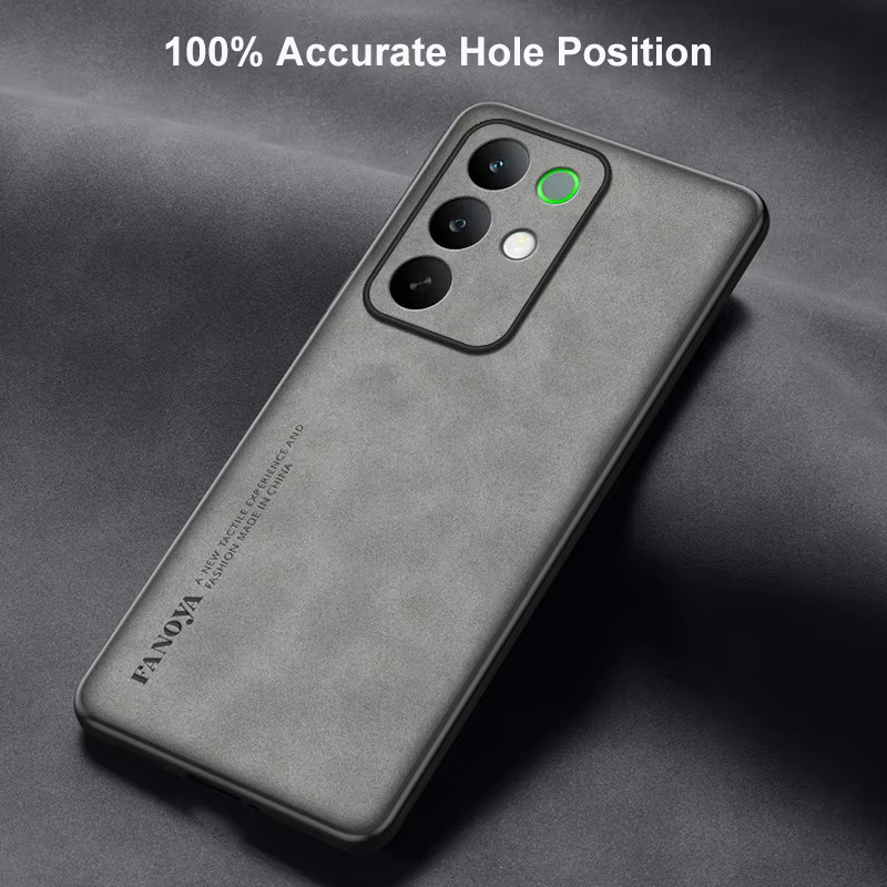 EUCAGR Luxus PU Leder Handyhülle für Realme C85 Pro 5G in Blau, Stoßfestes TPU Silikon Case mit vollem Schutz - Bild 3