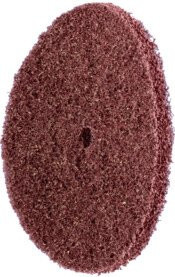 PFERD TOOLS POLINOX Vliesronden für Feinschliff und Finish, Durchmesser: 150 mm, Bohrung: 13 mm, Farbe: Rot - Bild 1