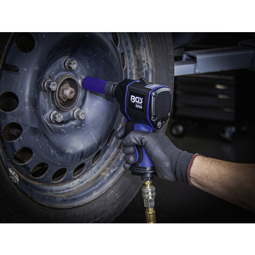 BGS Technic Druckluft-Schlagschrauber 1/2 Zoll mit 949 Nm in Blau/Multicolor - Bild 3