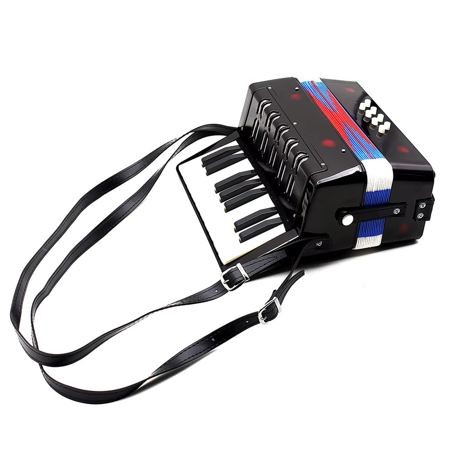 IRIN Akkordeon, Musikinstrument, 17 Tasten, 8 Bass, Rhythmus-Training - Bild 4