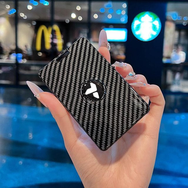 NIO Firefly NFC Induktionslade Säule und Kartenhalter Schutzhülle in Schwarz - Bild 1