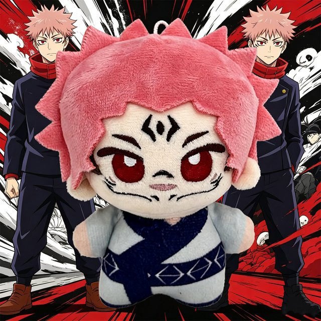 Molutian Jujutsu Kaisen Ryōmen Sukuna Toge Omori, Plüschtiere, 10cm - Bild 1