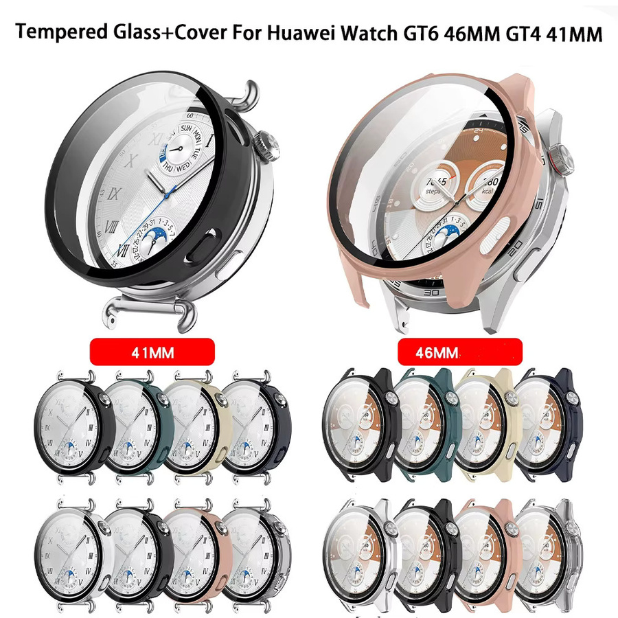 Huawei Uhrenzubehör, Glas und Abdeckung, Edelstahl, Schwarz, Unisex - Bild 2