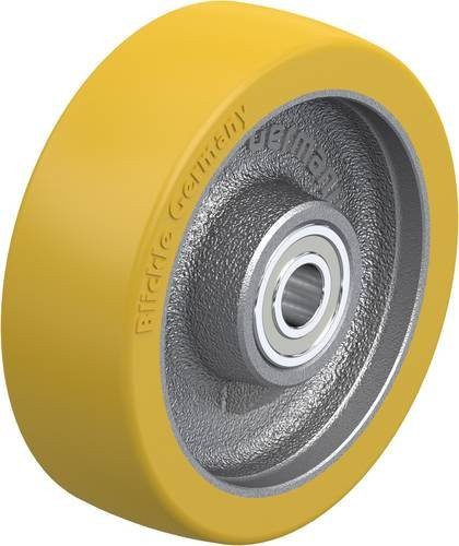 Blickle GTH 125/15K Kunststoff-Rad in Silber mit einem Durchmesser von 125 mm und einer Tragfähigkeit von maximal 550 kg - Bild 1