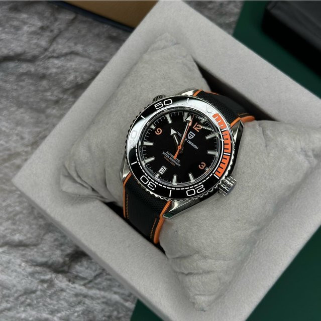 PAGANI DESIGN Armbanduhr, Automatik, Edelstahl, Keramik, 42 mm, Herren - Bild 1