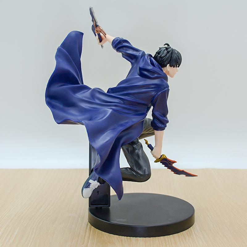 Fashnics Anime Action Figur Sung Jinwoo Schattenkönig Schwarz aus Kunststoff als Tischornament und Sammlerstück - Bild 5