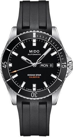 Mido Armbanduhr Automatik, Edelstahl, Schwarz, Herren - Bild 1