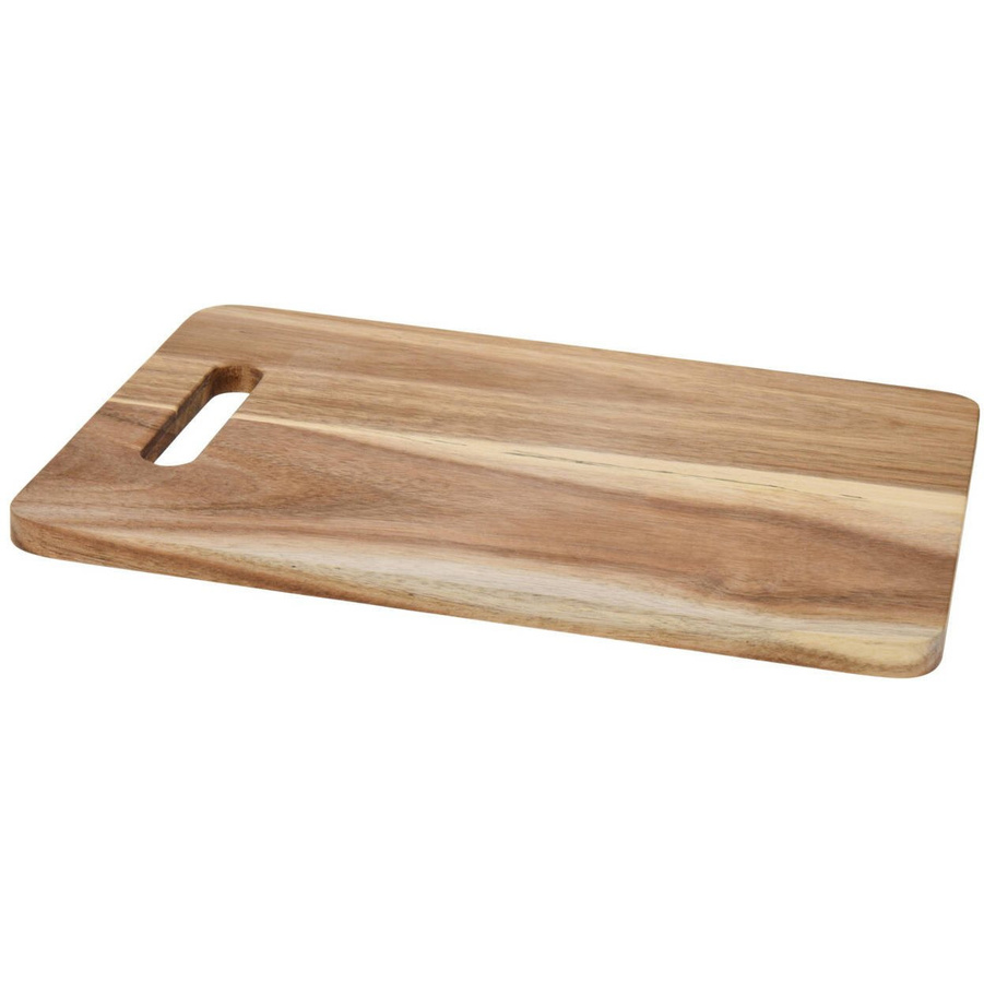 Excellent Houseware Schneidebrett aus Akazienholz, B/T/H: 30 x 20 x 1 cm - Bild 1