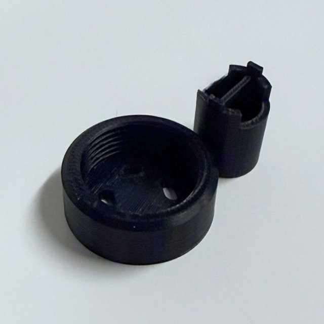Eufy Cam 2 Pro 2K Ersatzbasis mit Führung und Kugelgelenkadapter-Reparatursatz in Schwarz oder Weiß - Bild 1