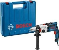 Bosch Professional Schlagbohrmaschine GSB 21-2 RCT in Blau/Schwarz mit 1300 W, 2 Geschwindigkeiten, 13 mm Bohrfutterschlüssel und 43 N·m Drehmoment - Bild 1