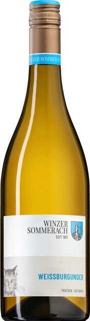 Winzerkeller Sommerach Weissburgunder, Weißwein, Franken, 2025, trocken, 0,75 l - Bild 1
