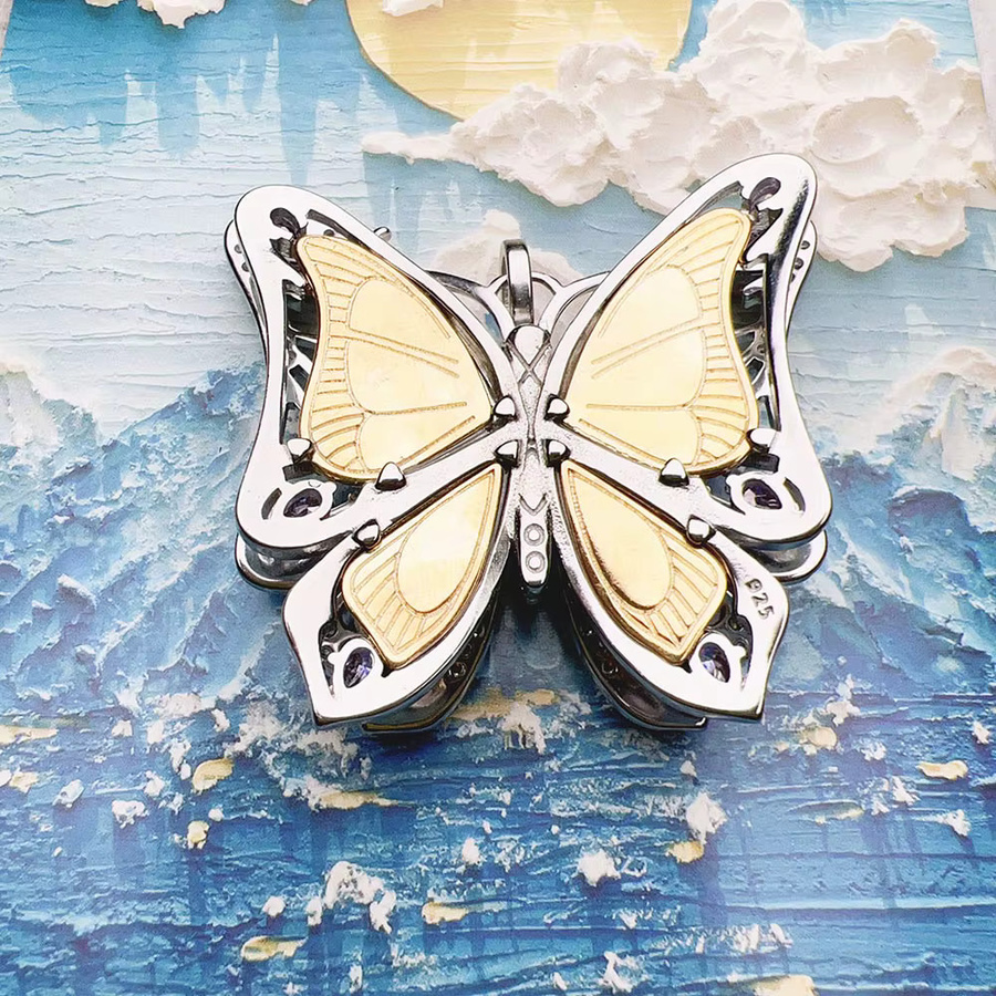 Thaddaeus Anhänger Schmetterling, 925 Silber, Damen - Bild 3