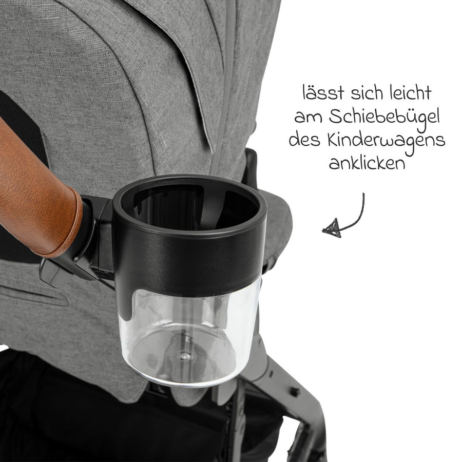 Nuna Becherhalter für DEMI und MIXX Kinderwagen in Schwarz - Bild 5