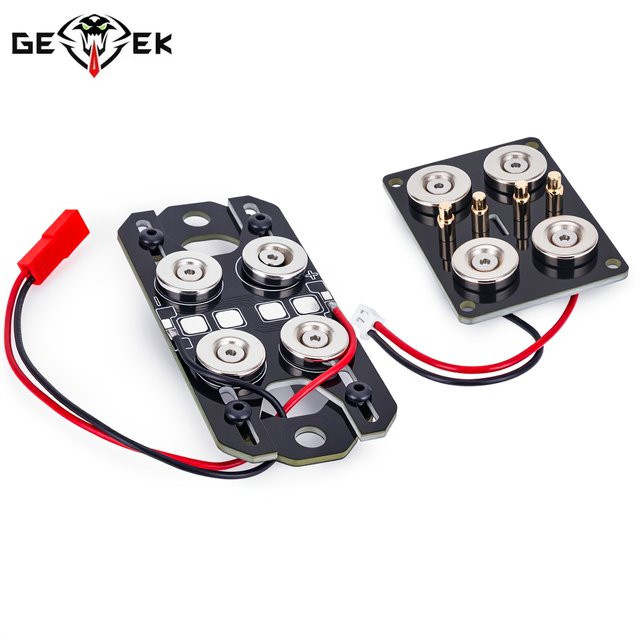 Traxxas Magnet-Stromversorgungskörper Universal-Autoschalen-Säule, Zubehör, Schwarz, Metall - Bild 1