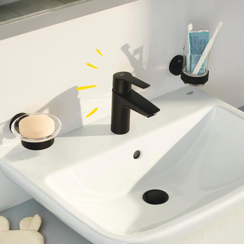 GROHE Spültischarmatur Start S-Size Einhebelmischbatterie aus Metall in Matt Schwarz - Bild 3