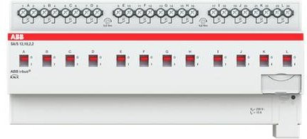ABB Schaltaktor SA/S12.10.2.2 in Weiß 2CDG110260R0011 - Bild 1