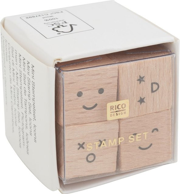 Rico Design Mini-Stempelset Smile - Bild 1