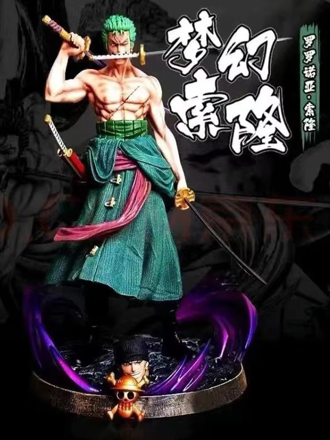 Bandai One Piece Roronoa Zoro Figur, Action Figur, 20cm, Kunststoff - Bild 5