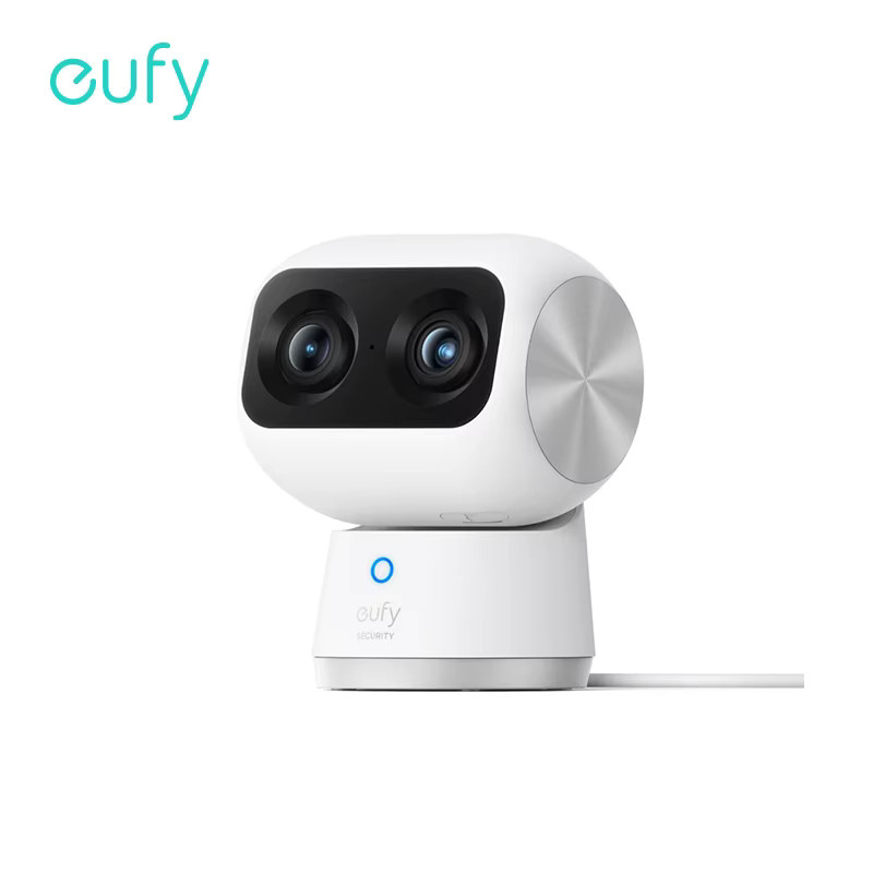 eufy Security Indoor Cam S350 Dual-Kamera in Weiß mit 4K UHD, 8x Zoom und 360 Grad Sicht für Baby- und Haustierüberwachung mit KI-Tracking und 2.4G/5G Wi-Fi - Bild 6