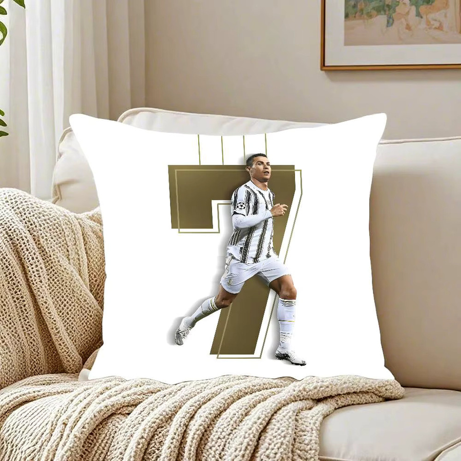 CR7 Cristiano Ronaldo Kissenbezug mit Muster für dein Wohnzimmer oder Schlafzimmer - Bild 3