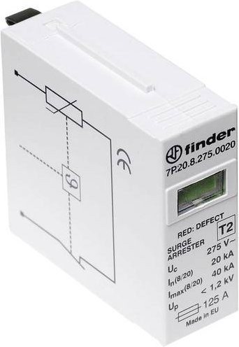 Finder Varistor-Ersatzmodul 7P.20.8.275.0020 Überspannungsschutz-Ableiter für Verteilerschrank in Weiß - Bild 1
