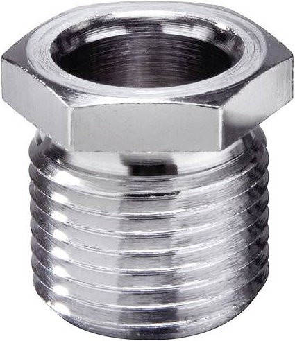 Wiska SBL80 Cr Schlagfeste Schraubbuchse aus Metall in Silber M80 - Bild 1