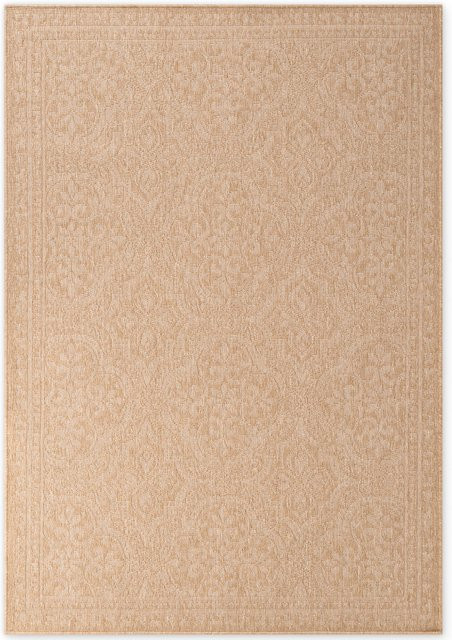 NYVI Teppich Duet Jute Weiß wetterfest und UV-beständig für Innen und Außen B: 160 cm, T: 230 cm - Bild 1