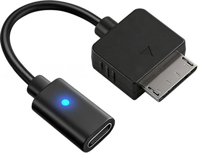 Sony USB-C Lade- und Datenkabel für PSP Go in Schwarz - Bild 1