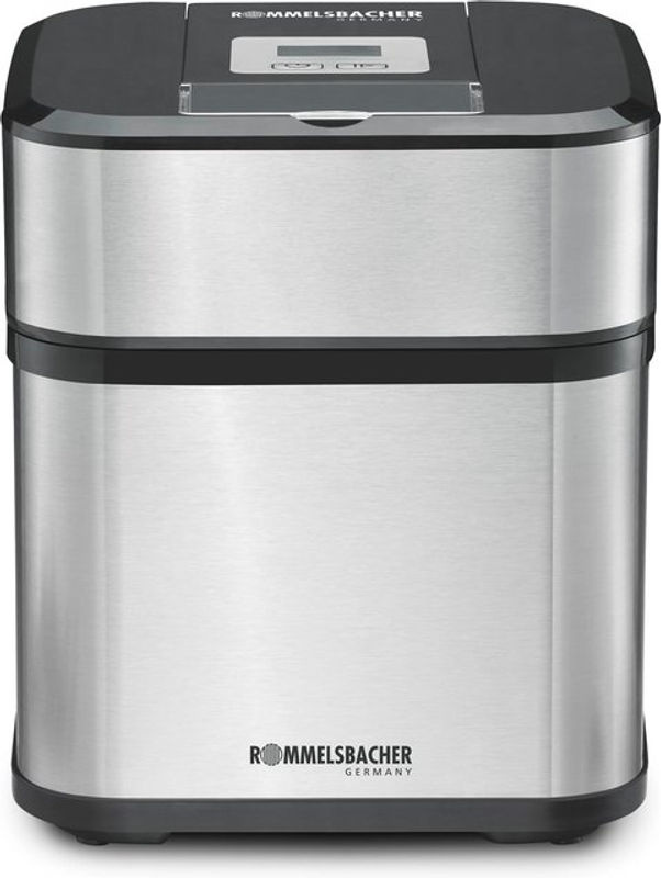 Rommelsbacher Eismaschine IM 12 Kurt in Edelstahl und Schwarz - Bild 2